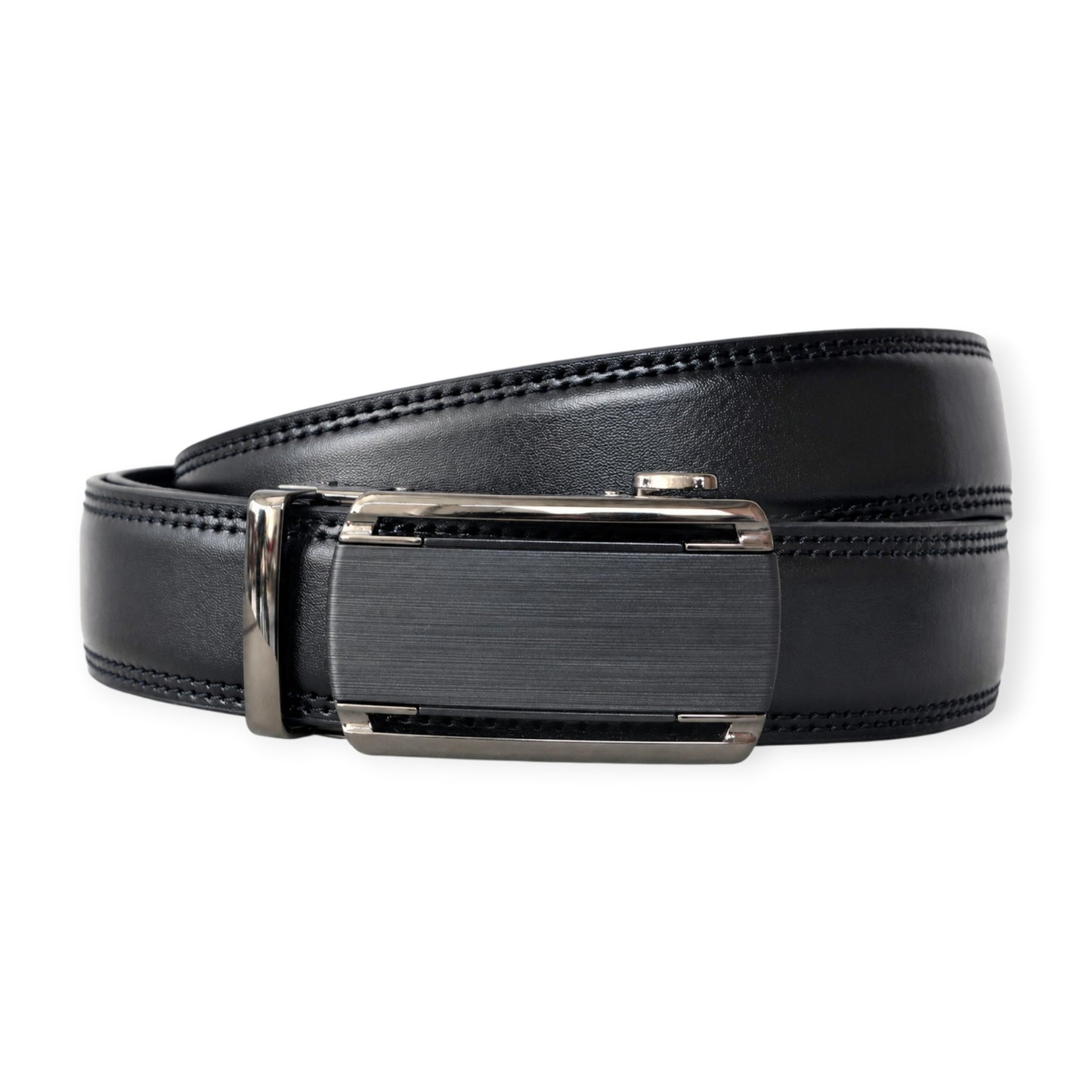 Titan Adjustable Belt - Luxury Ratchet Leather Belt