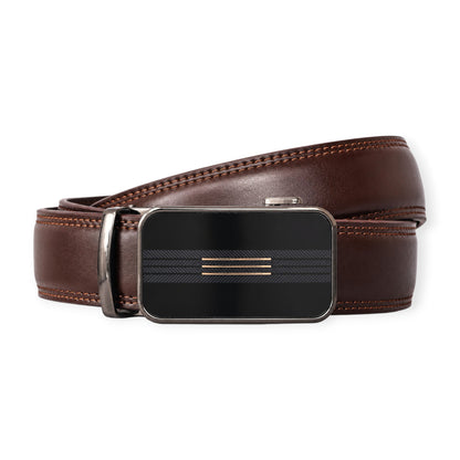 Elite Luxury Ratchet Leather Belt