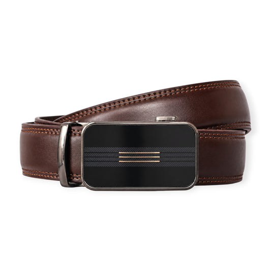 Elite Luxury Ratchet Leather Belt