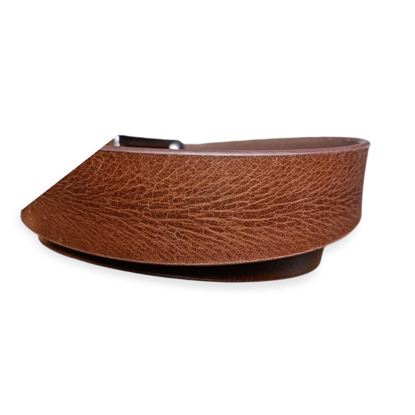 Brown Buffalo Real Leather Pull-Up Belt – Premium Vintage Style