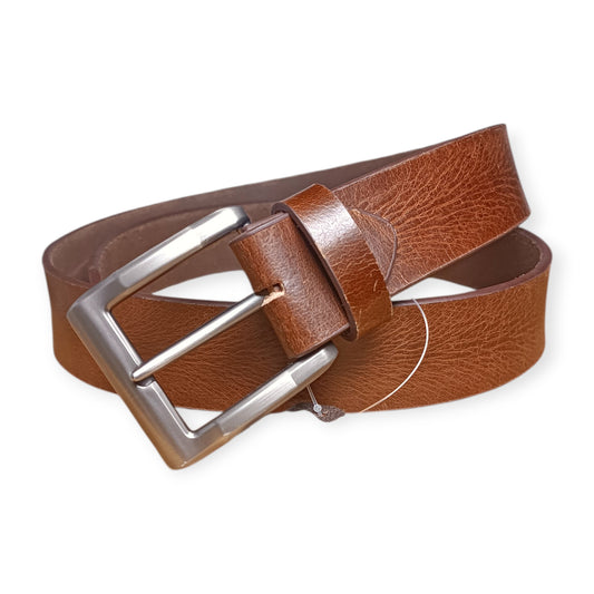 Brown Buffalo Real Leather Pull-Up Belt – Premium Vintage Style